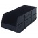 Plastic Stackable Parts Storage Bins - SSB483 Black