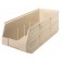 Plastic Stackable Parts Storage Bins - SSB483 Ivory